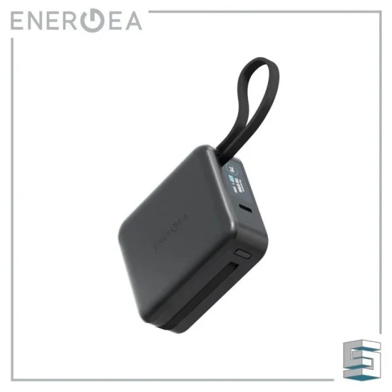 Energea Magpac Mini Plus Wireless Power Bank 10000Mah With Build In Usb-C Cable & Display